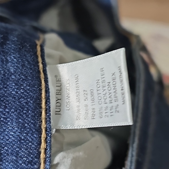 Judy Blue Skinny Cuffed High Rise Jeans Size‎  5/27 - Picture 6 of 13